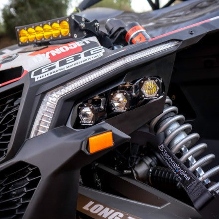 S1 Triple LED Headlight Kit - Can-Am 2017-24 Maverick X3