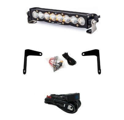 S8 10 Inch Shock Mount Light Bar Kit - Can-Am 2017-24 Maverick X3
